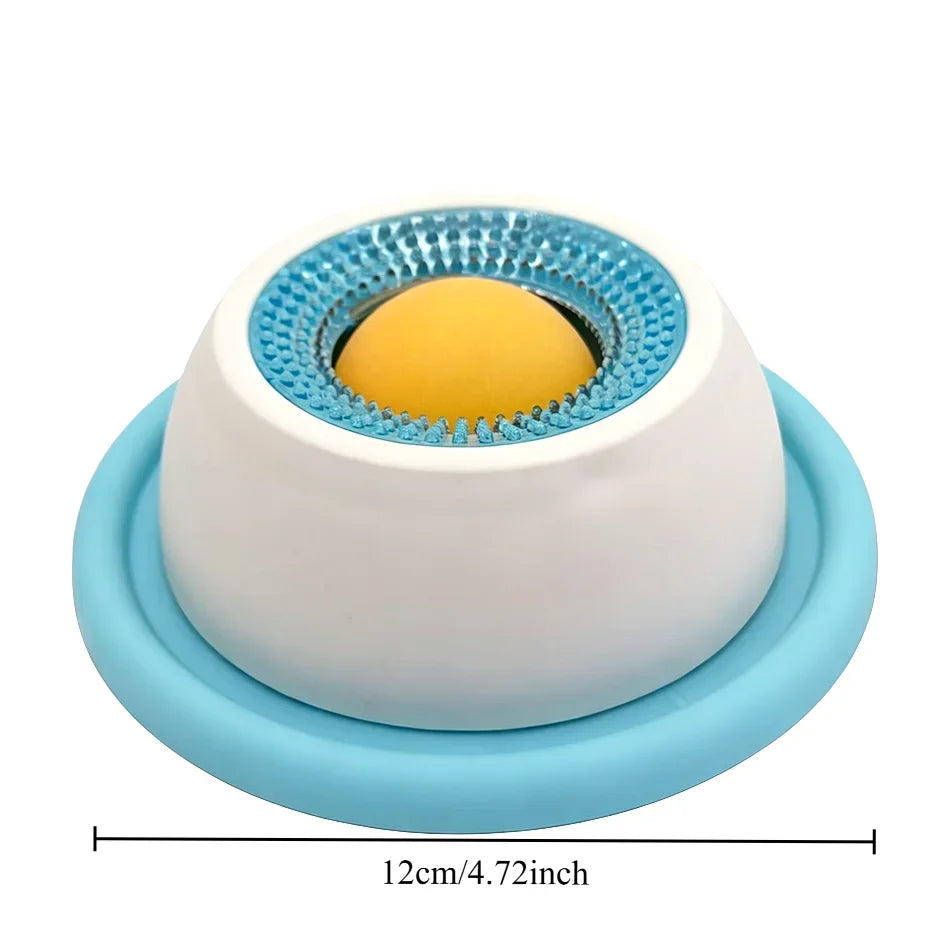 Non-slip Pet Licking Bowl with Slow Food Design Educational – 7 Colors