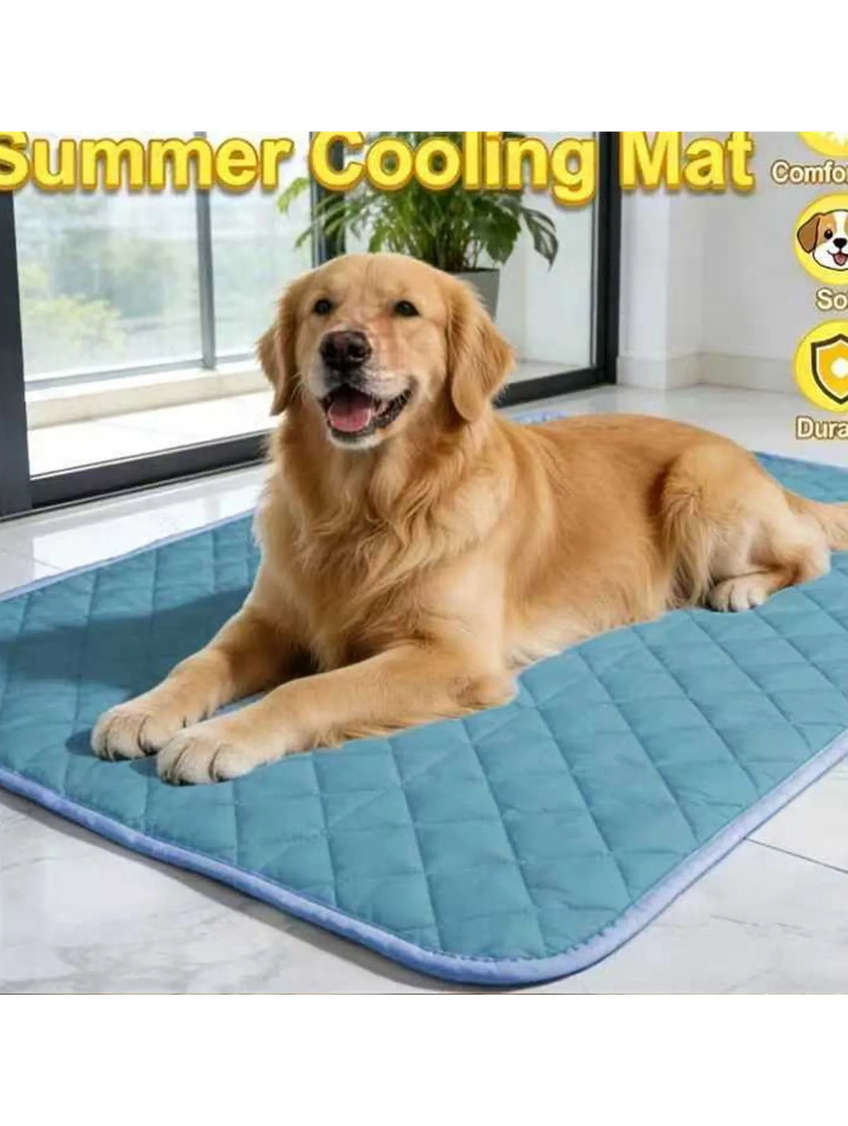 Summer Pet Ice Pad Dog Bed | Breathable Mesh - MyPetDollar.com