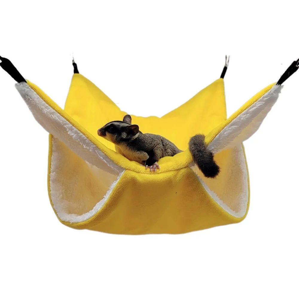 Pet Warm Bed Double-layer Hamster Hammock – 3 Colors