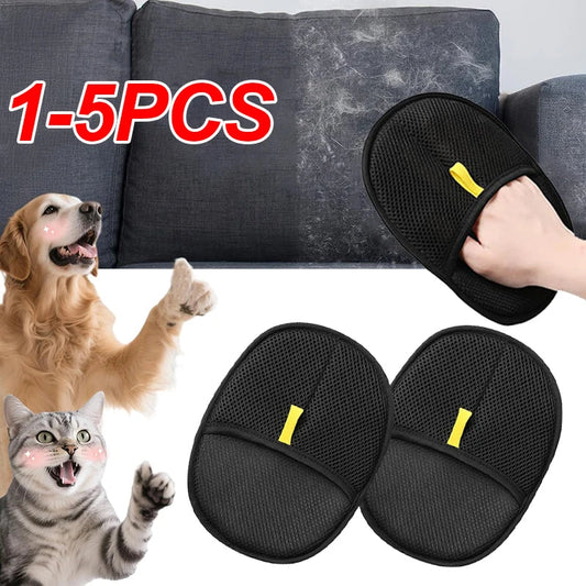 New Hair Removal Gloves Double Pet - MyPetDollar.com