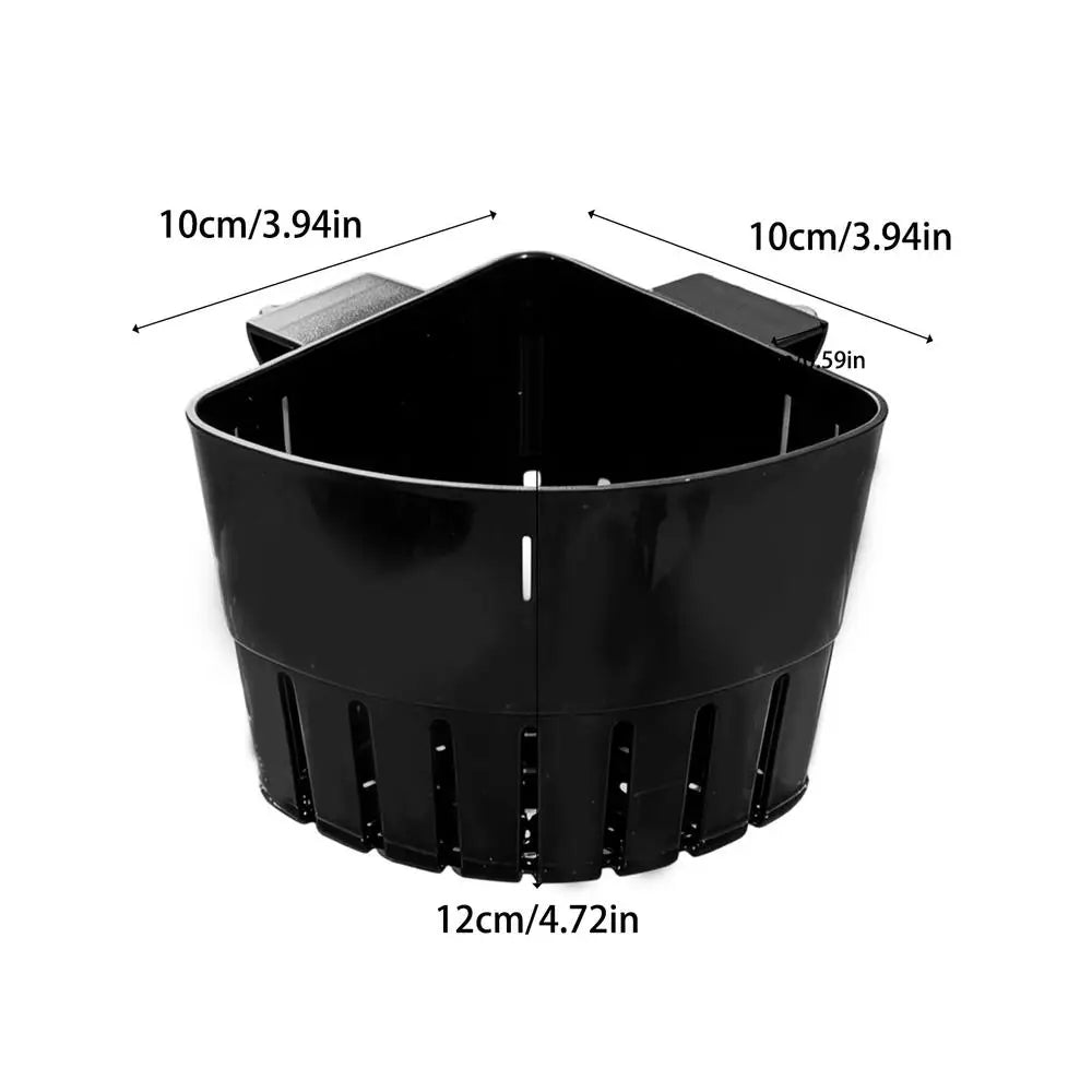 Aquarium Plant Holder Plastic Basket with Clip – 3 Colors