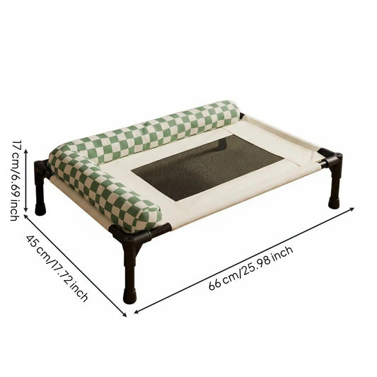 Breathable Mesh Pet Cot Elevated Fabric Mat - MyPetDollar.com