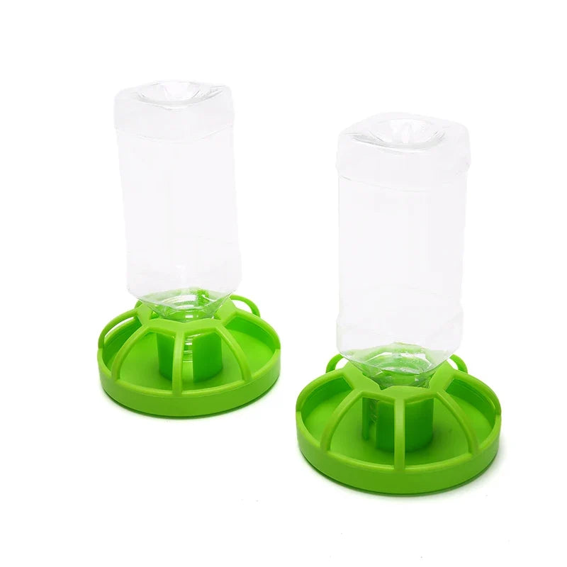 Reptile Water Drinker Dispenser Round Dish Food Bowl