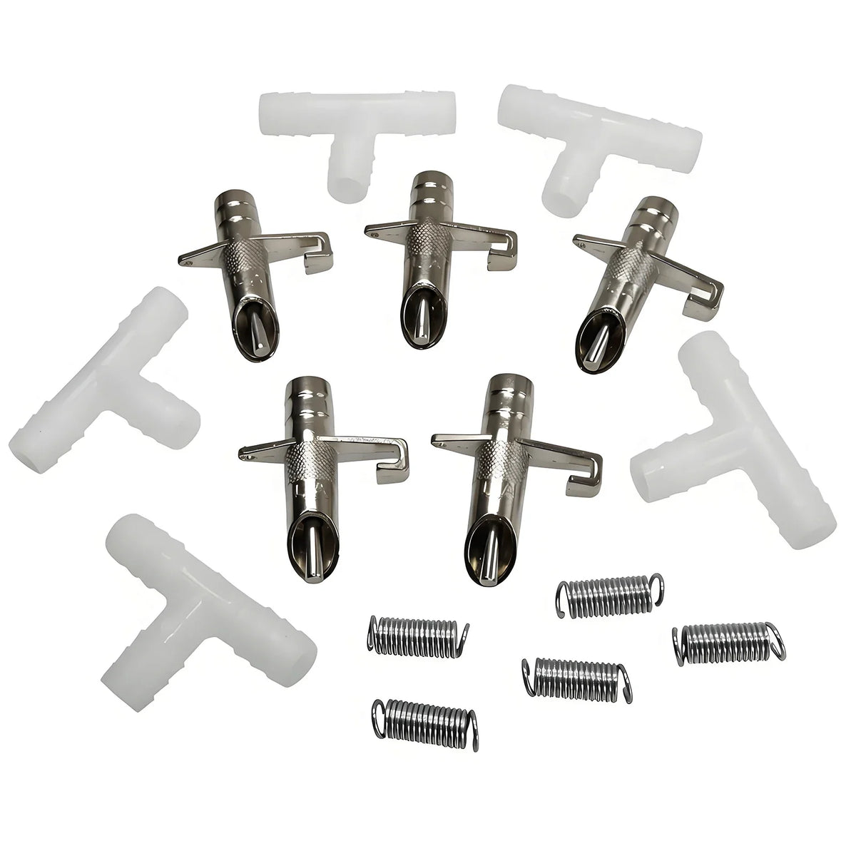 100 Pcs zinc alloy rabbit drinking spout set - MyPetDollar.com