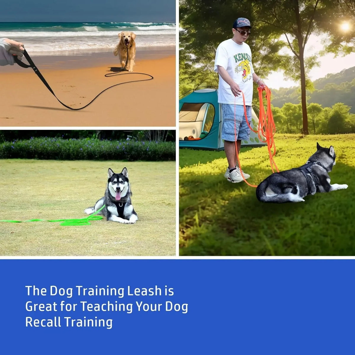 Waterproof Dog Leash Long Pvc Pet Leashes - MyPetDollar.com