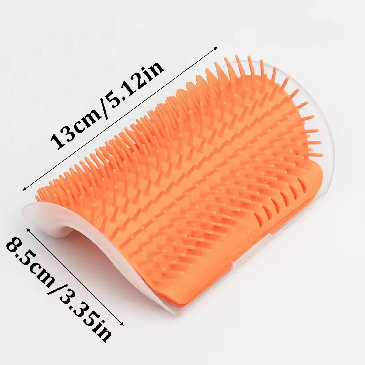 Pet Mair Remover Groomer Cat Toy with Catnip Wall Brush