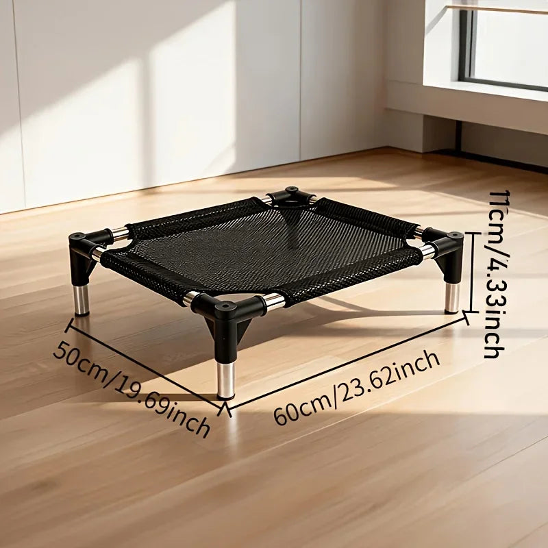 Outdoor Elevated Dog Bed Breathable Hanging Bed – 2 Colors
