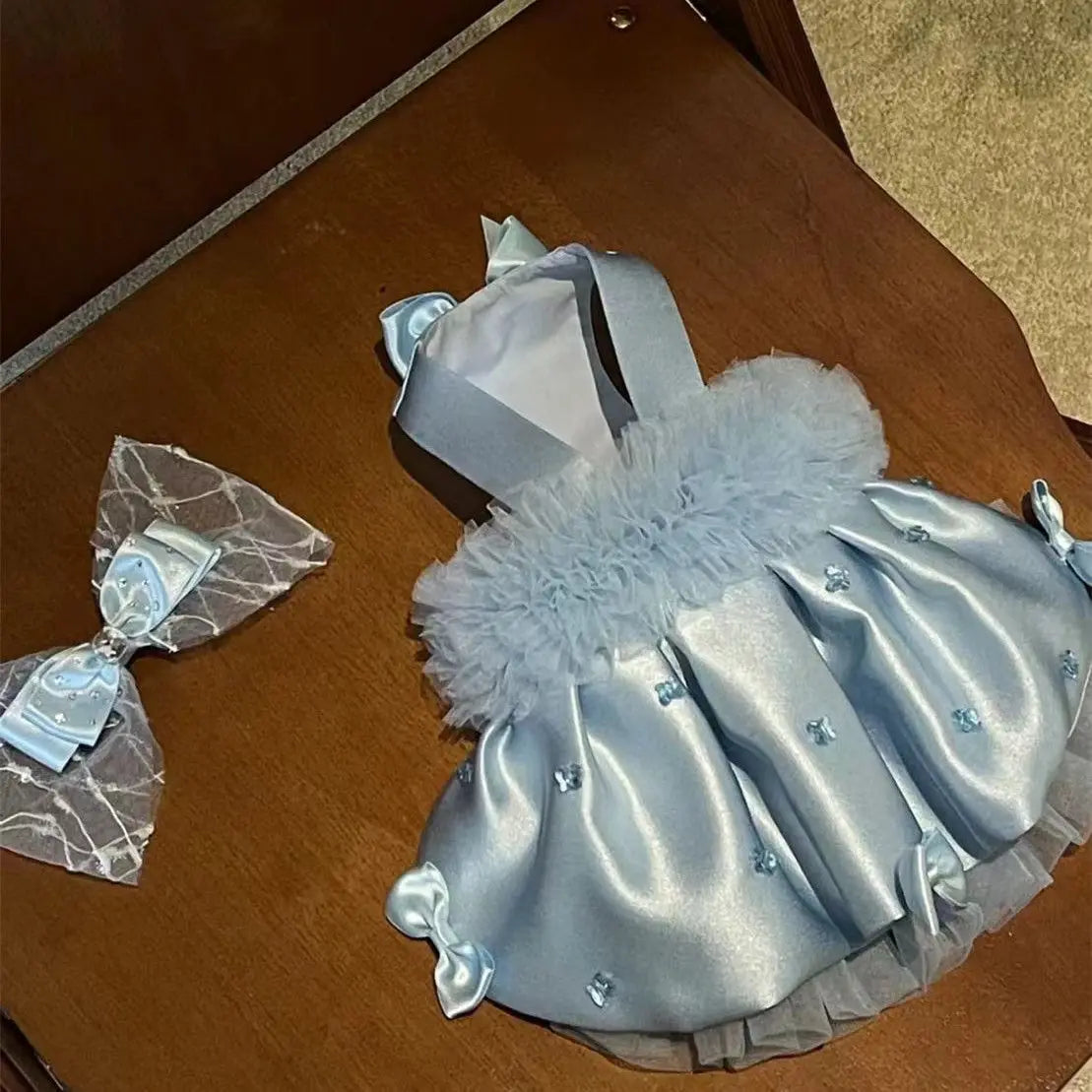 New fluffy princess dress for pets, - MyPetDollar.com