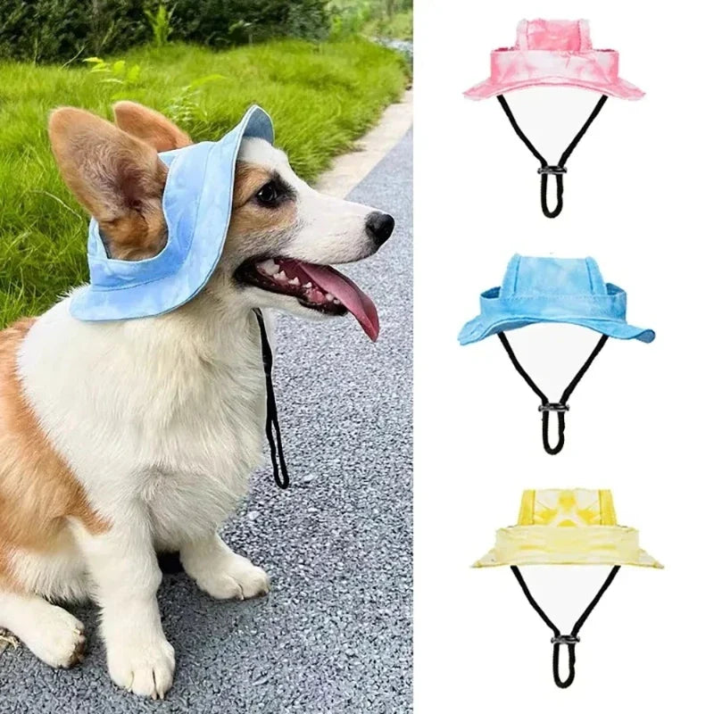 Pets Hat with Ear Holes Adjustable Baseball - MyPetDollar.com