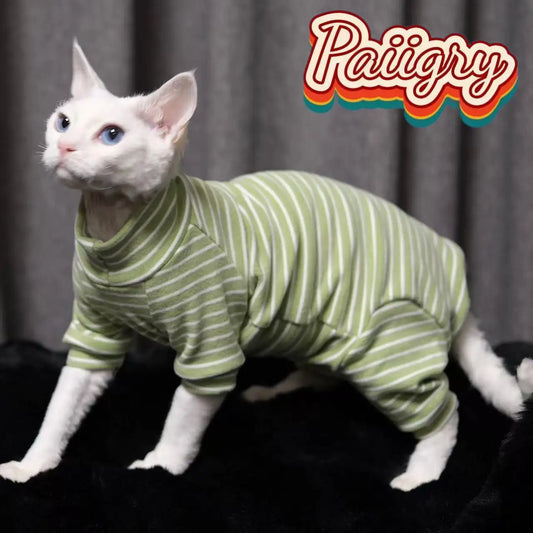 Hairless Cat Clothes Tricolor Four-Legged - MyPetDollar.com