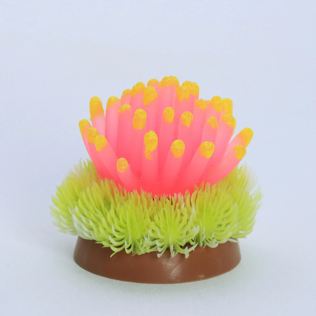 Vibrant Silicone Sea Urchin Starfish Aquarium Ornament – 2 Colors