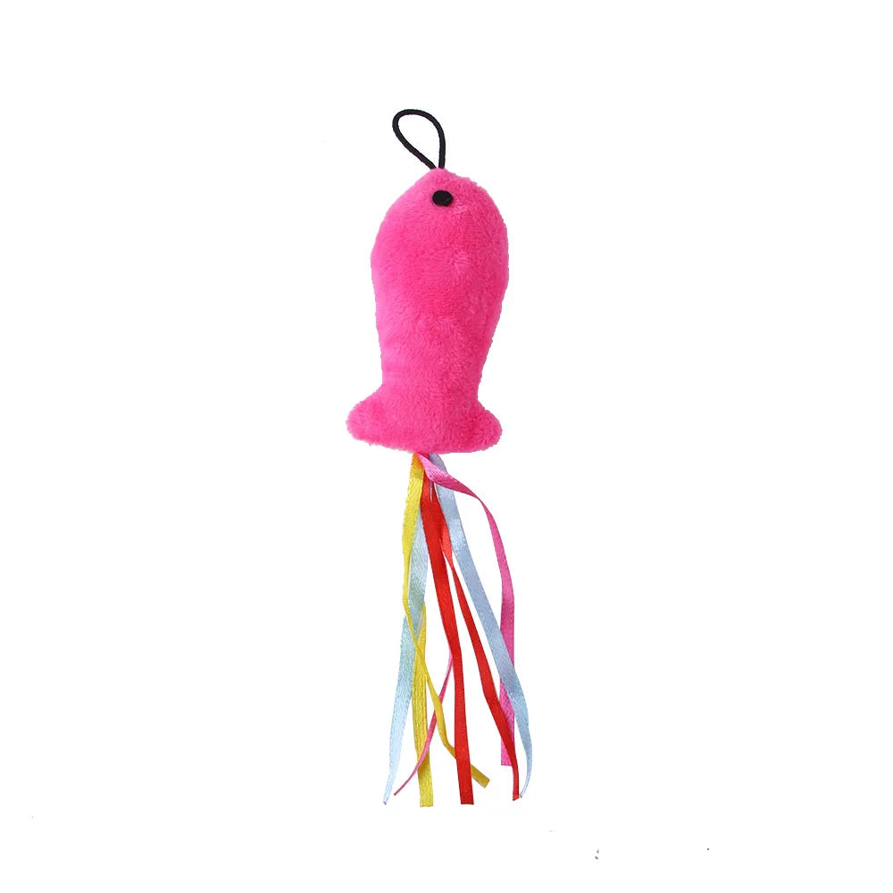 Cat Feather Toy Accessories False Mouse Worm - MyPetDollar.com