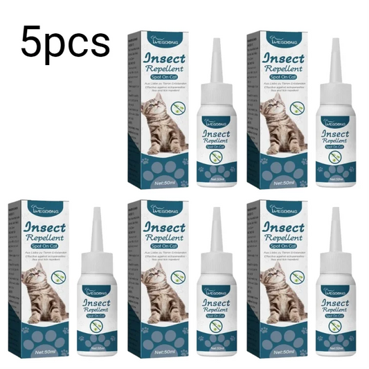 1/3/5pc Pet Flea Killer Drops Anti Fleas - MyPetDollar.com
