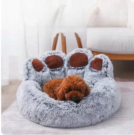Large Plush Dog Bed Warm Pet Bed Basket with - MyPetDollar.com