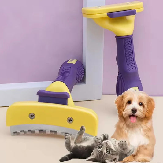 Dog Brush Grooming Accessories Cat Hair Care - MyPetDollar.com
