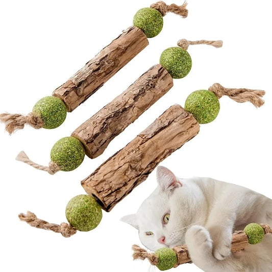3pc Pure Natural Catnip Cat Molar Teething - MyPetDollar.com