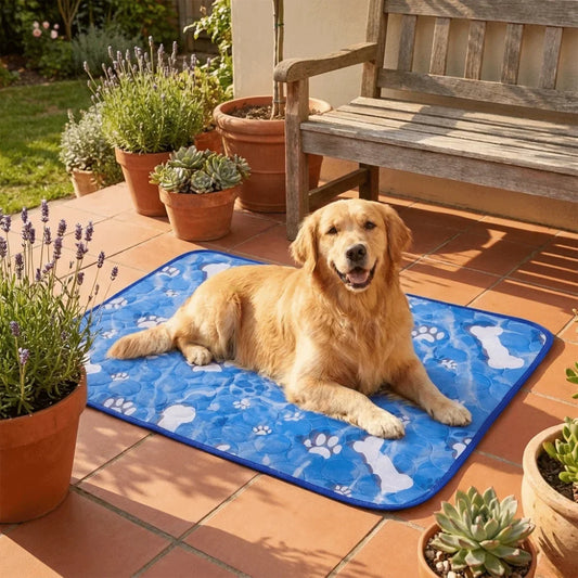 Portable Breathable Dog Cooling Pad Nonslip - MyPetDollar.com