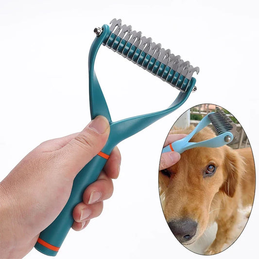 Pet Hair Remover Stainless Steel Dog Brush - MyPetDollar.com