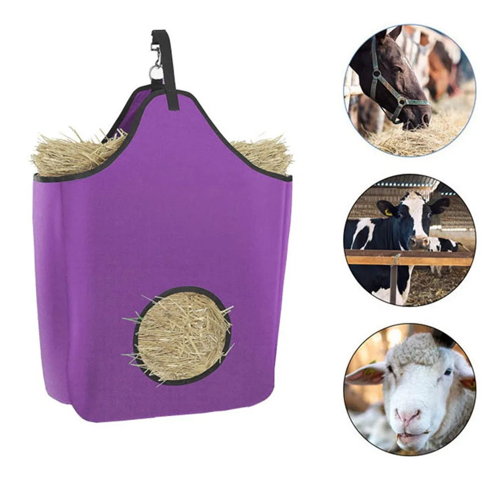 Hay Bag Hanging Goat Feeder Tote with - MyPetDollar.com