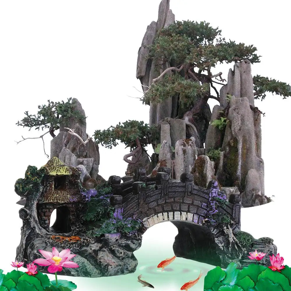 Aquarium Accessories Arbor Tree Plant Fake - MyPetDollar.com