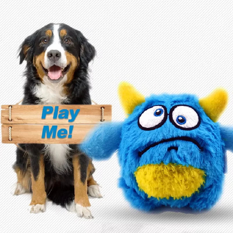 OUZEY Squeaker Dogs Balls Toy Bite Resistant - MyPetDollar.com