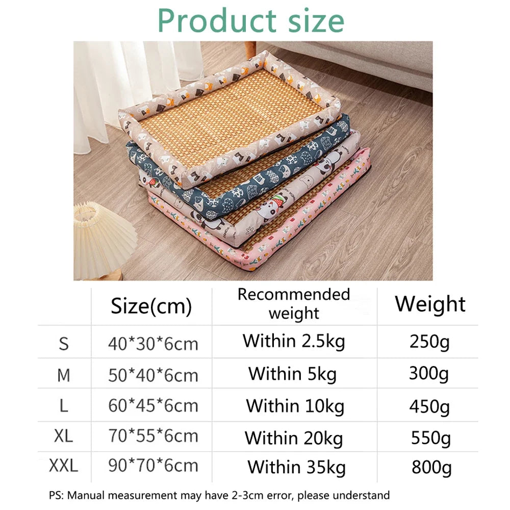Pet Summer Mat Cute Dog Cooling Sofa - MyPetDollar.com