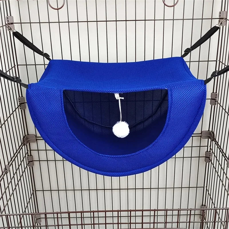 Cat Hammock Pet Cage Hanging Bed Breathable - MyPetDollar.com