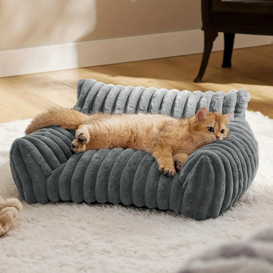 Warm Comfort Cat Sofa Deep Sleep Cat Bed Pet - MyPetDollar.com