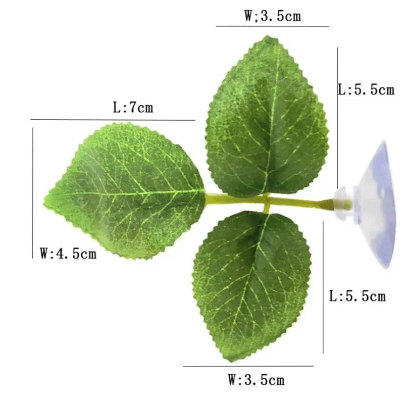 Artificial Aquarium Leaf Plants – 27 Colors