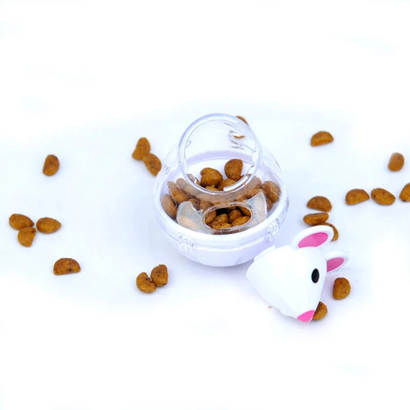 Pet Feeder Cat Toy Mouse Rolling Food - MyPetDollar.com