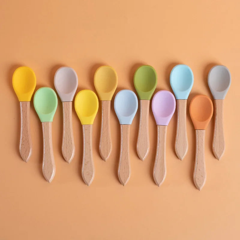 Multi - Color Pet Silicone Feeding Spoon - MyPetDollar.com