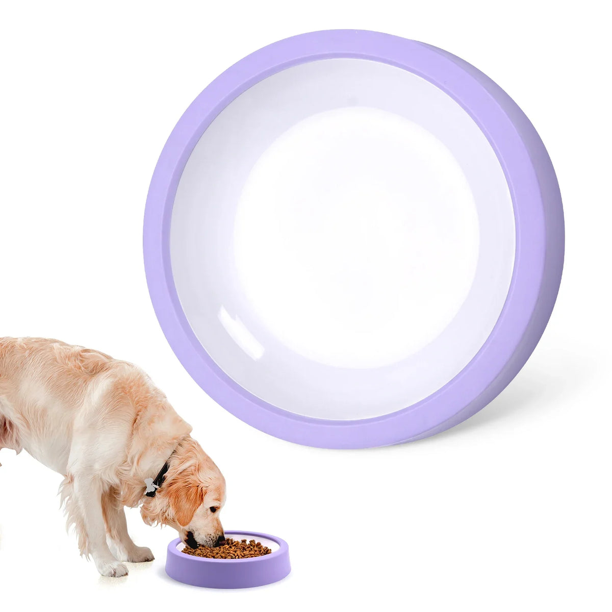 Dog Slow Feeder Dish Fun Non Slip Anti Gulping Slower Food – Dog Supplies
