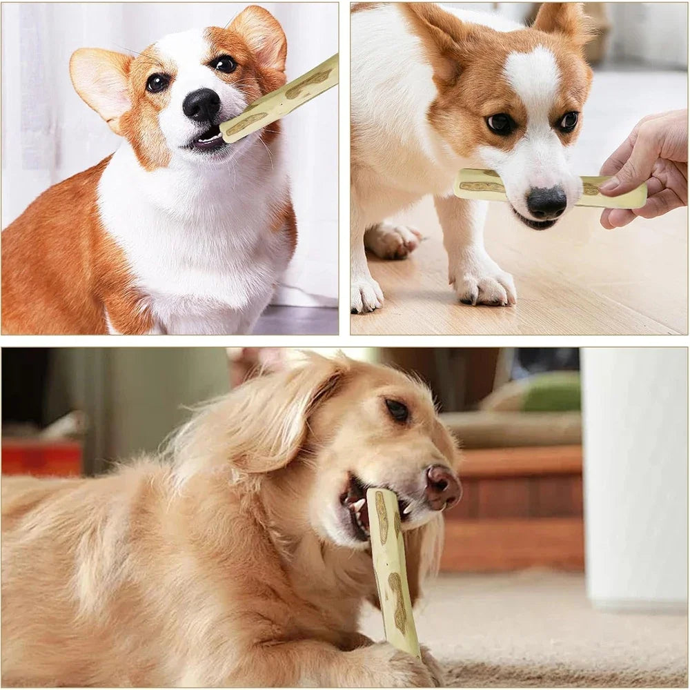 1 PC Natural Coffee Wood Dog Chew Stick - MyPetDollar.com