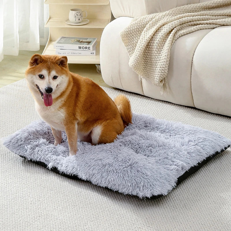 Plush Warm Dogs Sleeping Bed Mat Soft Fleece - MyPetDollar.com