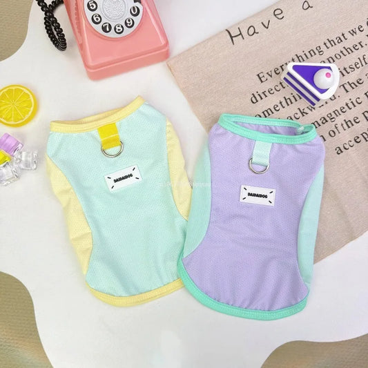 1pc Thin Cooling Dog Vest Breathable Mesh - MyPetDollar.com