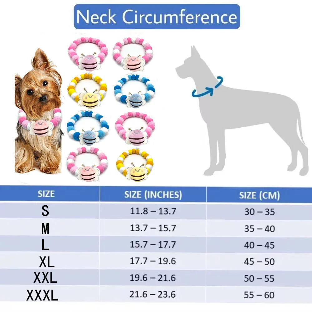 12pcs Small Middle Large Dog Bowties Bee - MyPetDollar.com