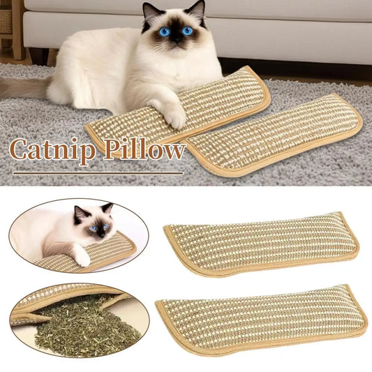 Fun Catnip Pillow Cat Interactive Toy Indoor - MyPetDollar.com