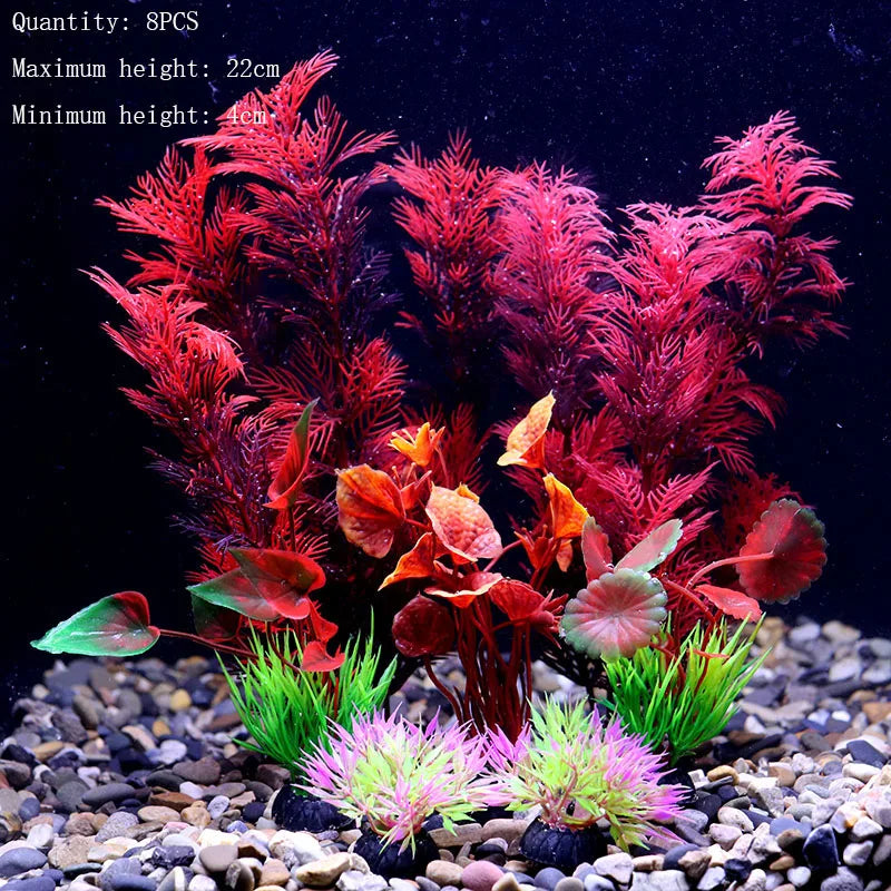Artificial Water Plant Flower Set Sight of - MyPetDollar.com