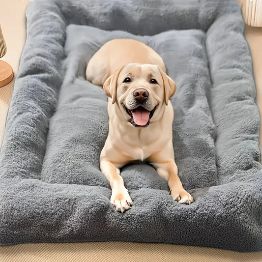 Oversized Plush Dog Cat Bed Sofa Crate Pad - MyPetDollar.com