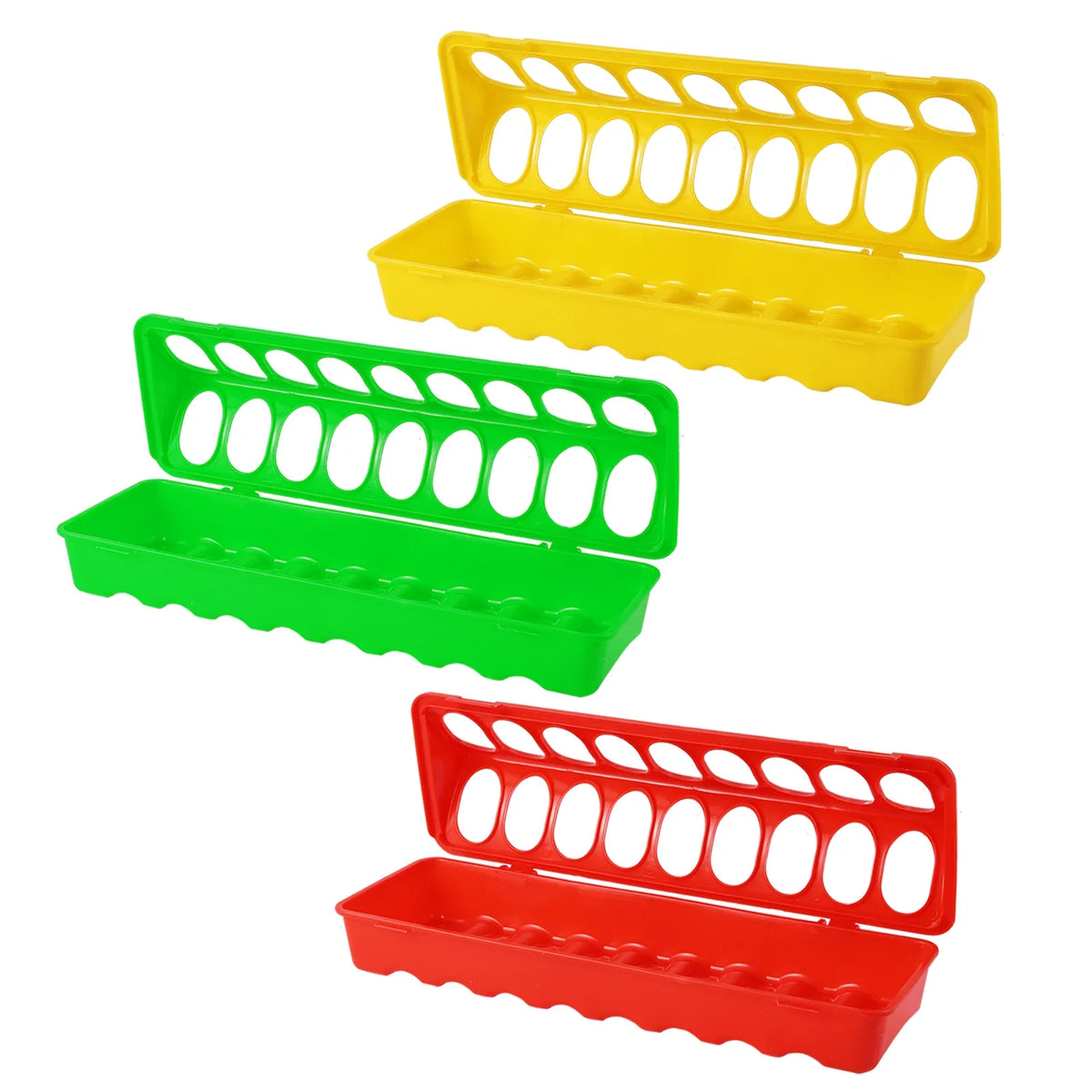 20/30/40/50Cm Chicken Feeder Double Row - MyPetDollar.com