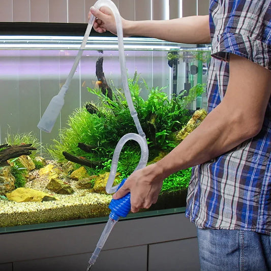 Aquarium Siphon Fish Tank Syphon Vacuum - MyPetDollar.com