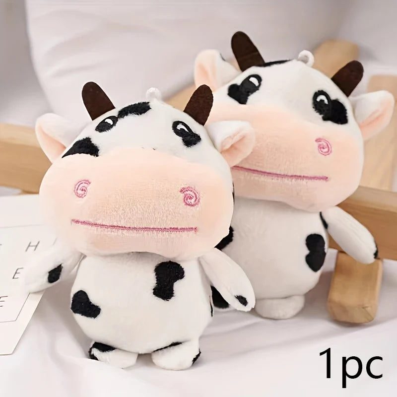 Cow-Design Durable Plush Dog Chew Toy – - MyPetDollar.com