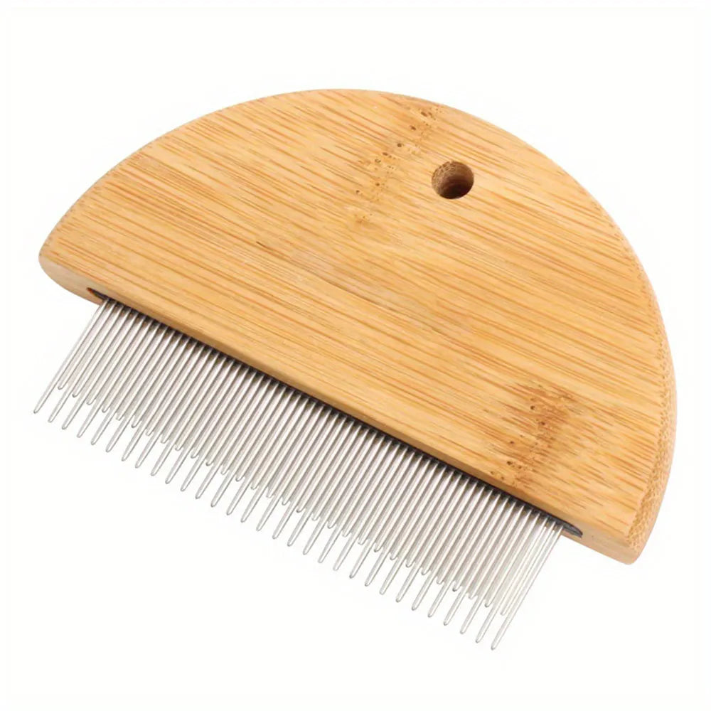 Solid Wood Pet Comb