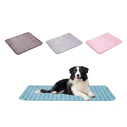 Summer Pet Cooling Mat Ice Silk Breathable - MyPetDollar.com