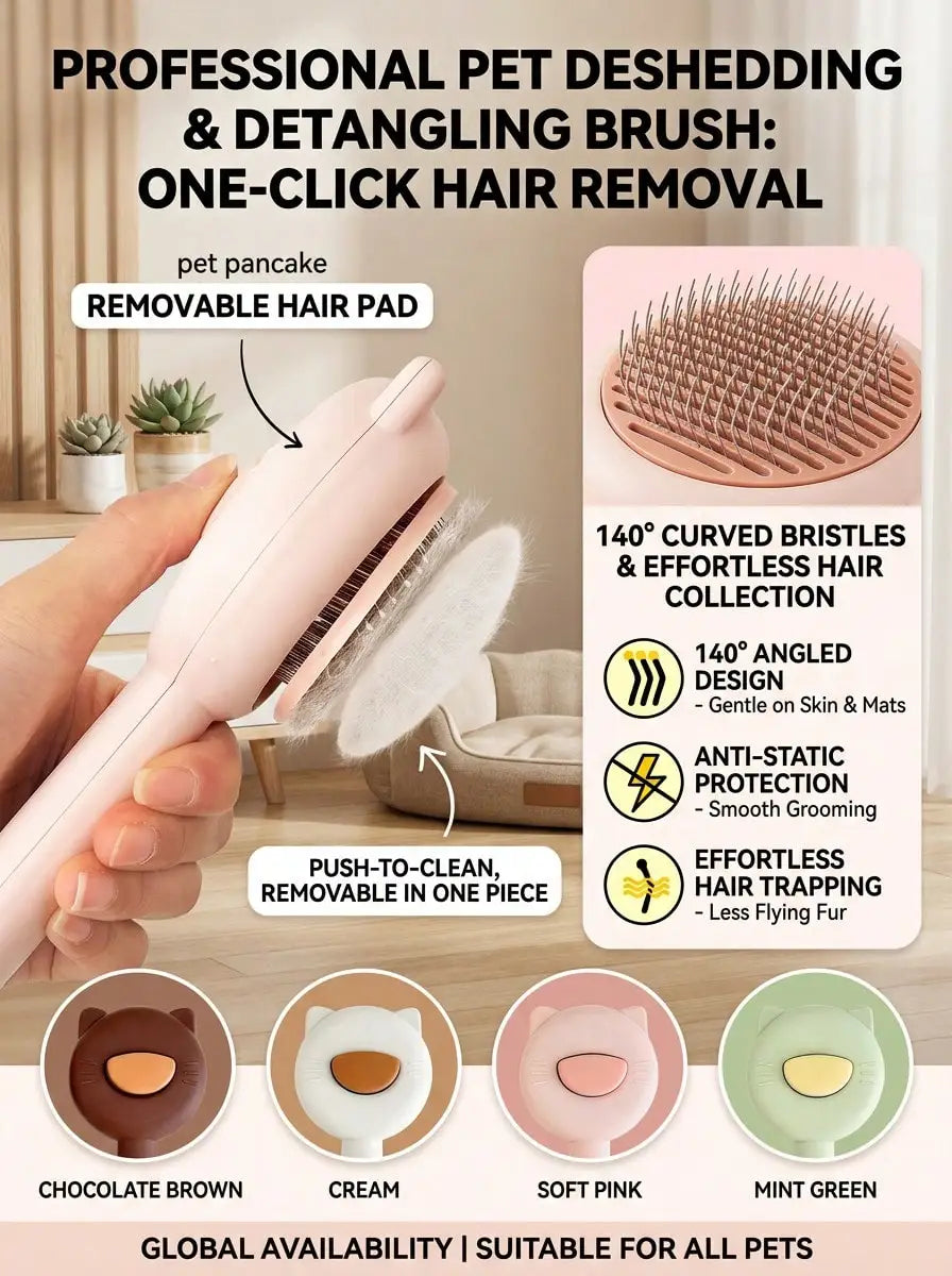 New Pet Cat Bathing Massage Floating Hair - MyPetDollar.com