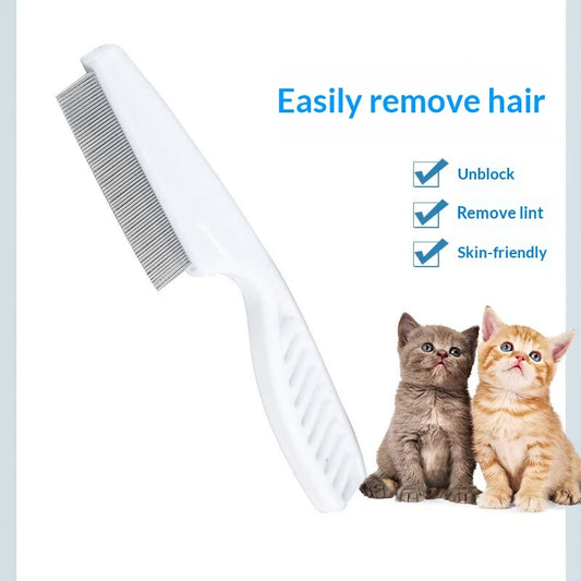 Pet Flea Comb Fine Tooth Detangling Brush - MyPetDollar.com