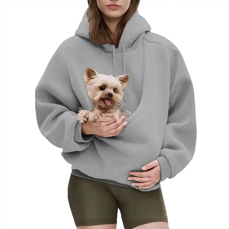 Pet Carrier Sweatshirt Hoodie for Small Dogs - MyPetDollar.com