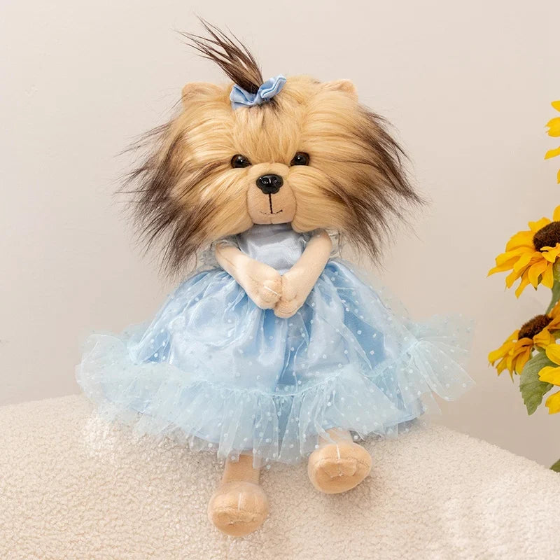Cute Lion's Head Puppy Plush Toys Soft - MyPetDollar.com