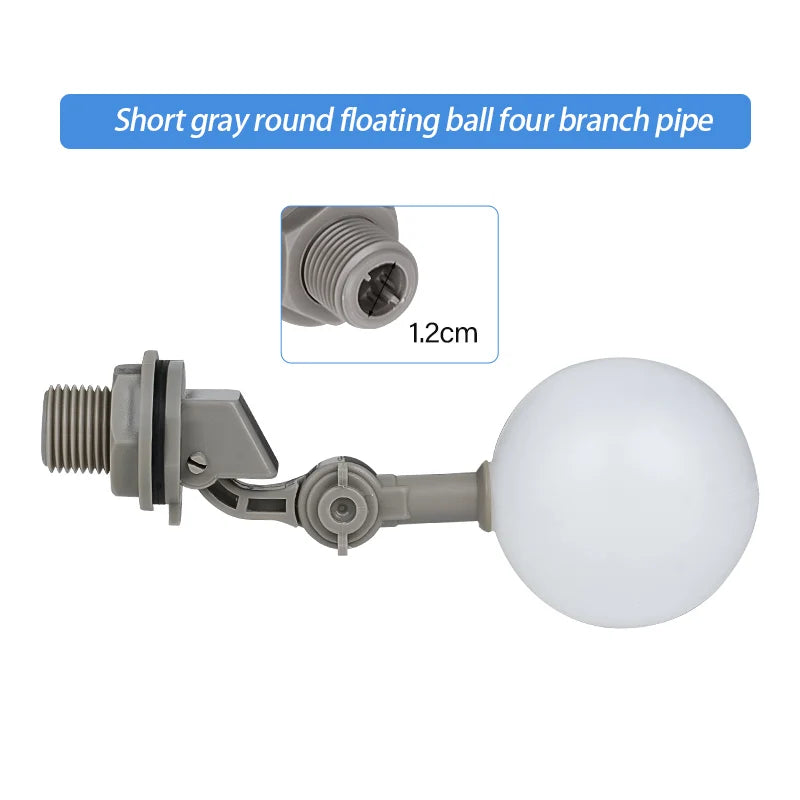 1 2 3 4 Farm Floating Ball Valve Shut Off Automatic Drinker – 4 Colors