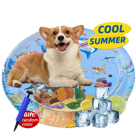 2PCS Summer Cooling Pet Water Bed Cushion - MyPetDollar.com